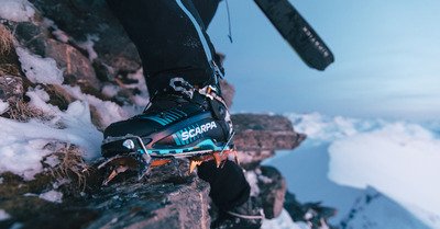 Scarpa, les pompes qui montent !