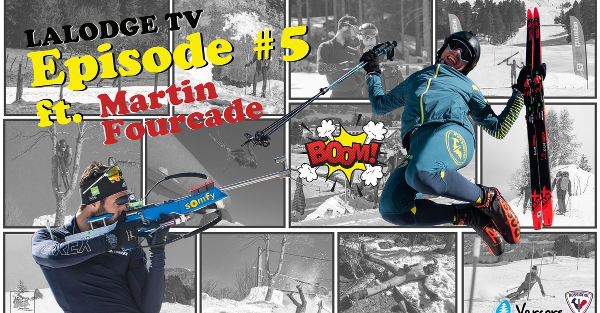 Martin Fourcade et Hugo Laugier dans un nouvel épisode LALODGE TV !